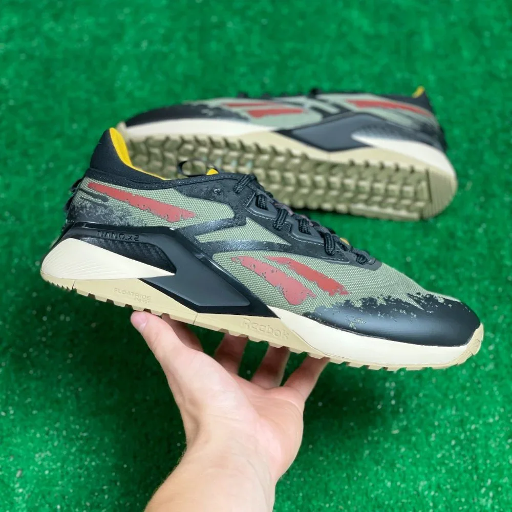 Reebok Nano X2 TR Adventure Mens Cross Training Shoes Black HQ6265 NEW Multi Sz - Picture 1 of 9